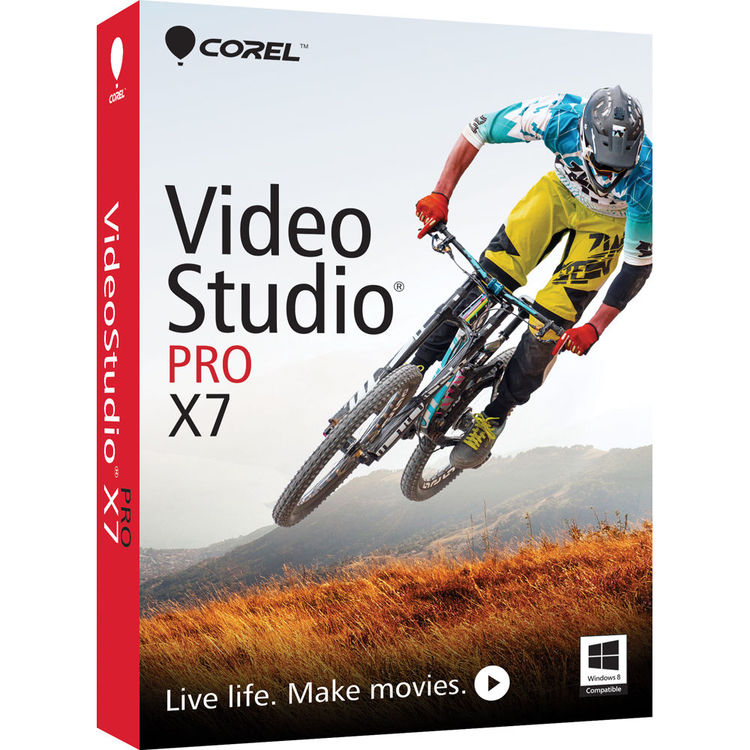 Corel Videostudio Pro X7 Video Editing Software Esdvsprx7mlam