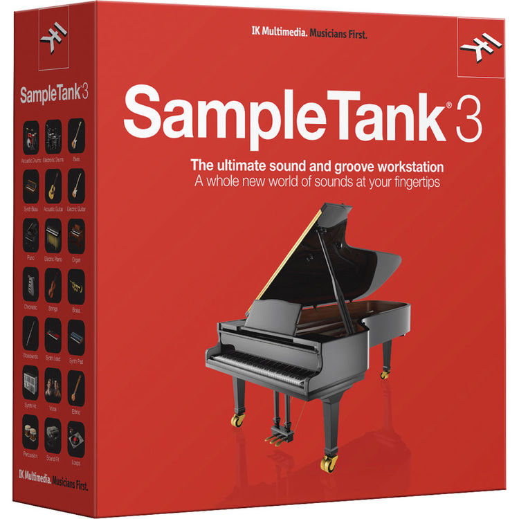 Ik Multimedia Sampletank 3 Sample Based Virtual Instrument - 