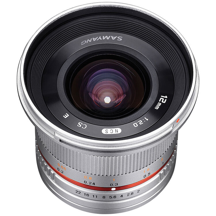 Samyang 12mm F 2 0 Ncs Cs Lens For Sony E Mount Sy12m E Bk B H