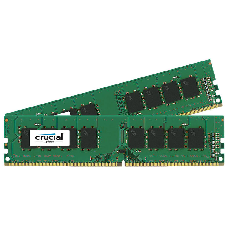 Crucial 16gb Ddr4 2133 Mhz Udimm Memory Kit Ct2k8g4dfd13 B H