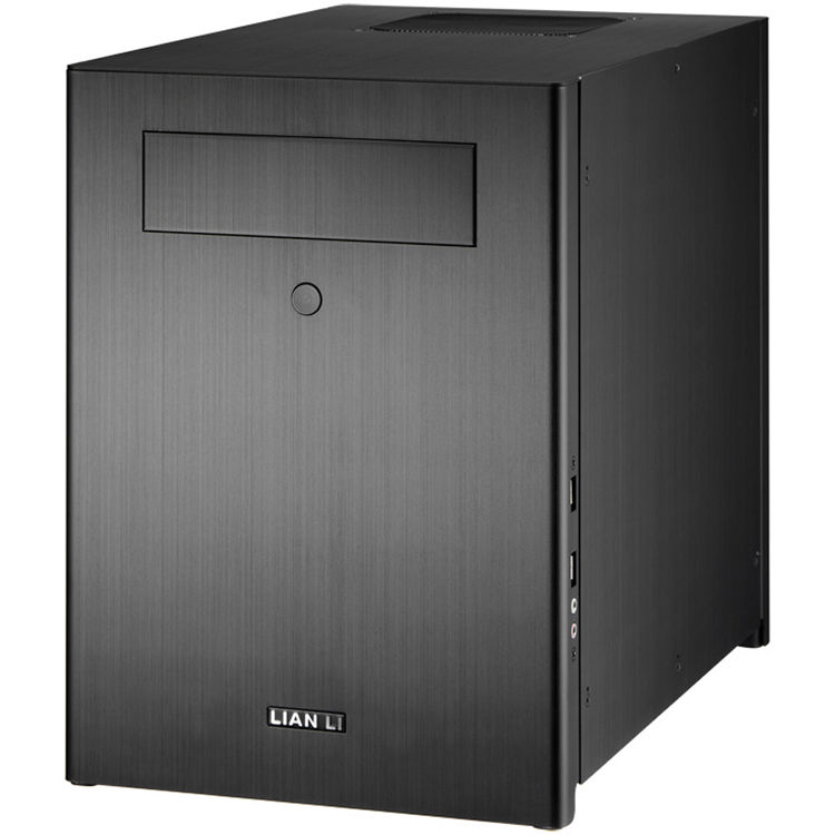 Lian Li Pc Q28b Mini Tower Desktop Case Black Pc Q28b B H