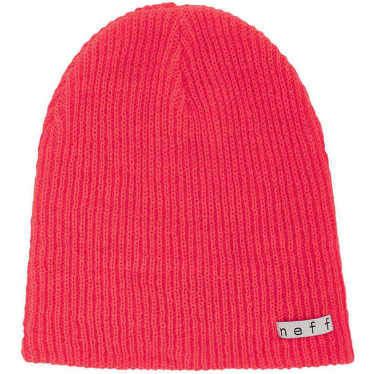 red neff beanie