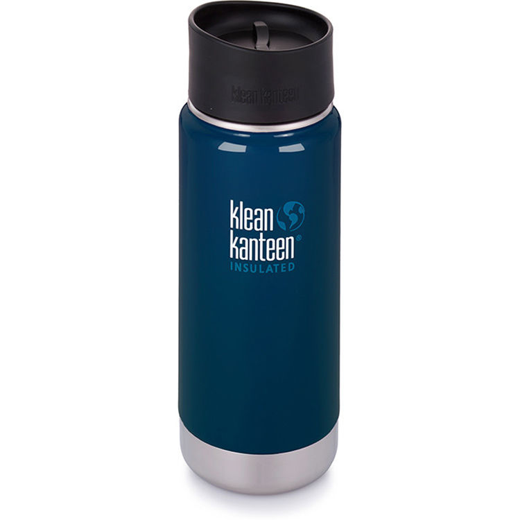 klean kanteen wide vacuum mug with cafe cap 2.0