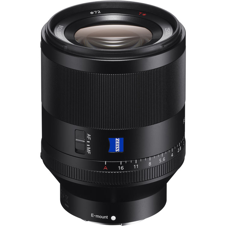 Sony Planar T Fe 50mm F 1 4 Za Lens Sel50f14z B H Photo Video