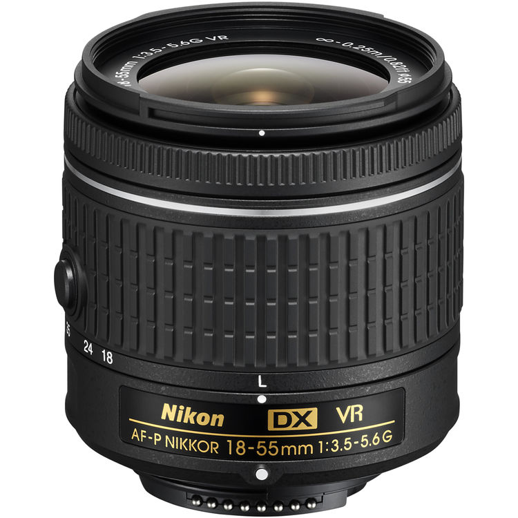 Nikon Af P Dx Nikkor 18 55mm F 3 5 5 6g Vr Lens 059 B H Photo