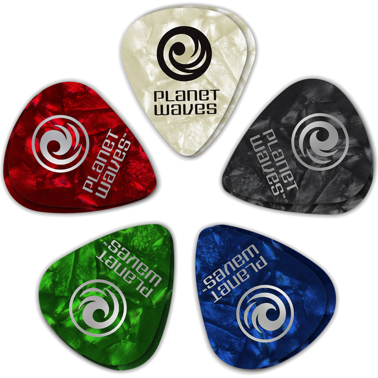 10er Pack PLANET WAVES 1CCG6-10 Cellu-Glo heavy