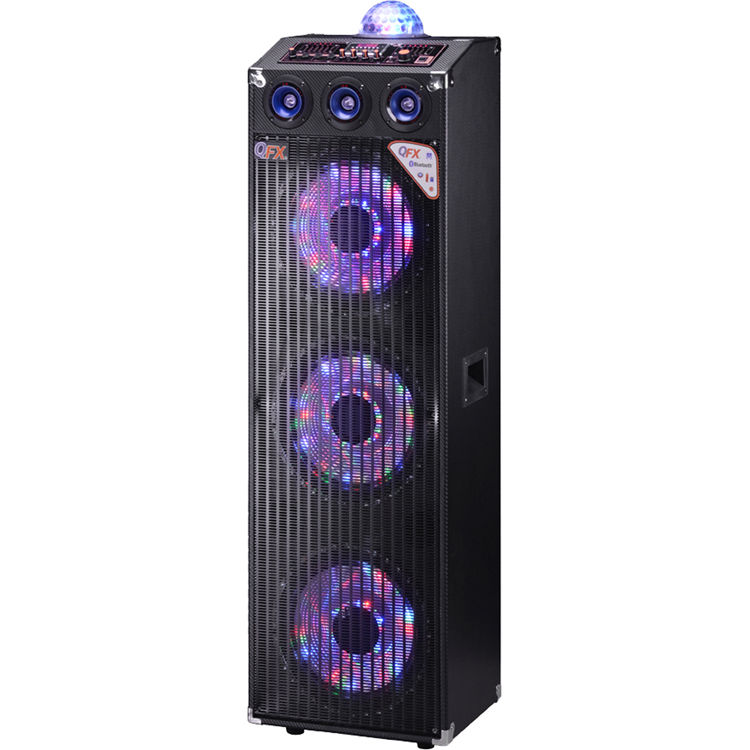 qfx professional pa speaker