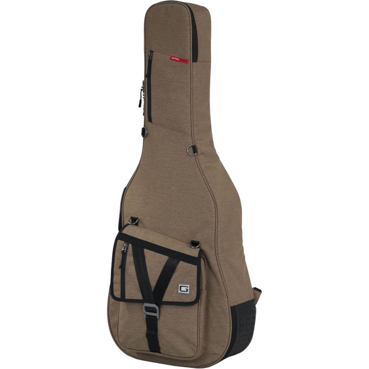 Gator Transit Series Acoustic Guitar Gig Bag Tan - Gator Cases Transit Series Gig Bag For Acoustic Gt Acoustic Tan