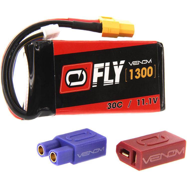 Venom Group Venom Fly 30c 3s 1300mah 11 1v Lipo Battery x2