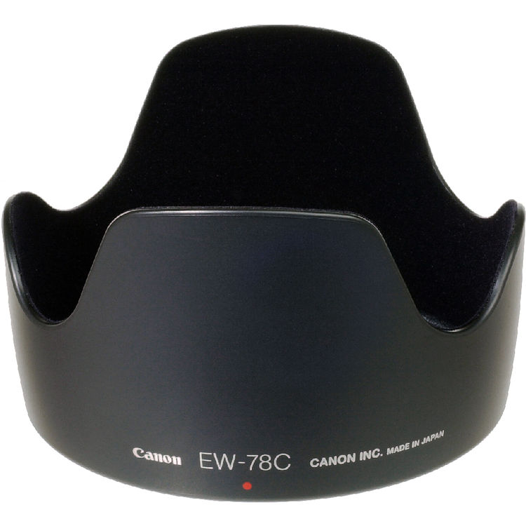 Plastic Bayonet Mount Lens Hood for Canon EF 35mm F1.4L USM Camera Lens. Vbestlife EW-78C Lens Hood Set
