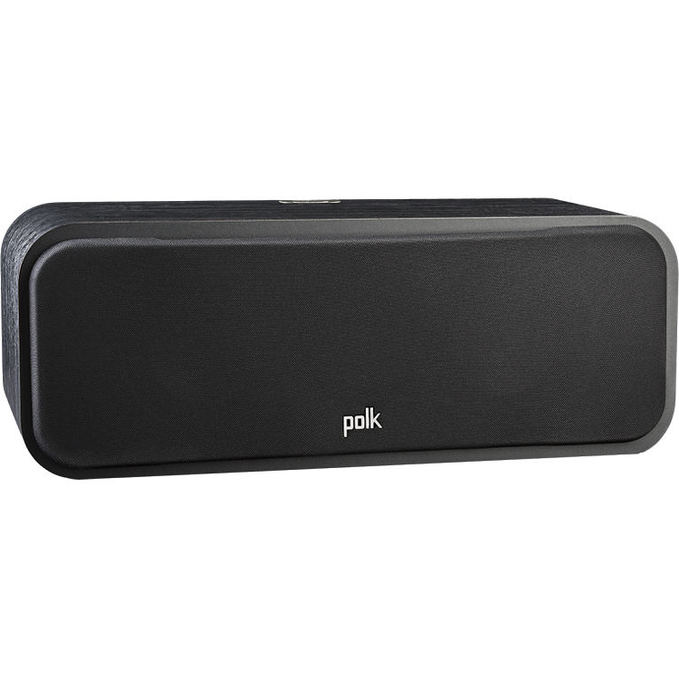 | Surround Sound Polk Audio Signature Series S30 Center Channel Speaker 2 Drivers Detachable Magnetic Grille Power Port Technology