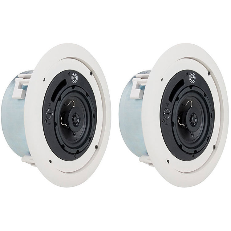 Atlas Sound Fap42tc Strategy Ii 4 16w Coaxial Low Profile Ceiling System Pair
