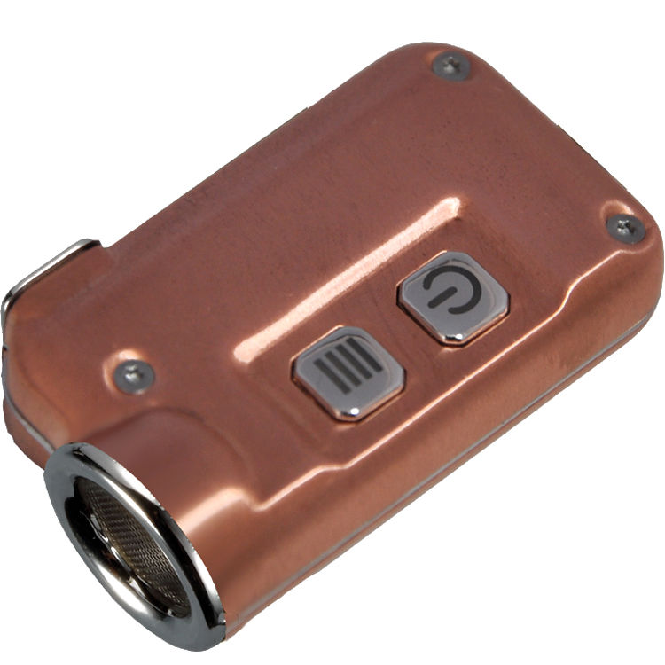 Nitecore Tini Cu Metallic Key Chain Light Copper Tini Cu B H
