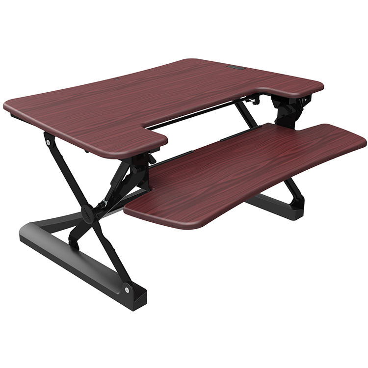 Photo 1 of Loctek 36" Sit-Stand Riser- Mahogany