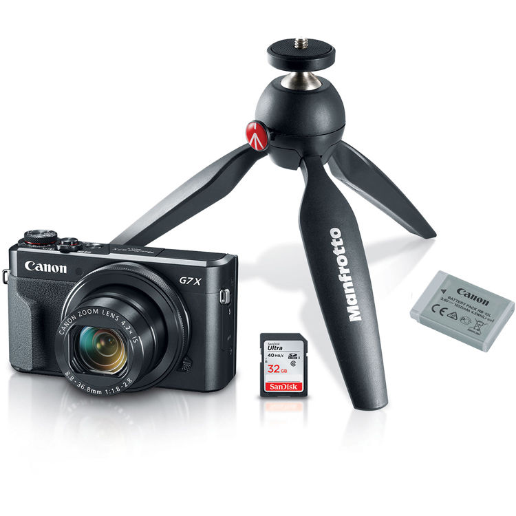 Canon Powershot G7 X Mark Ii Digital Camera Video 1066c029 B H