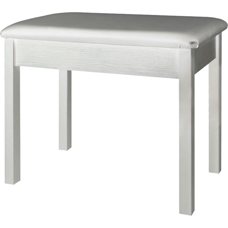 On Stage Keyboard Piano Bench White Kb8802w B H Photo Video