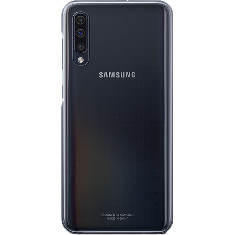 Samsung Gradation Cover For Galaxy A50 Black Ef 505cbegww