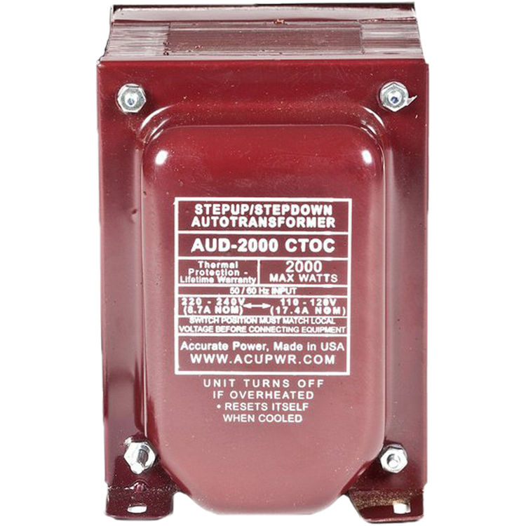 Acupwr Aud 2000iec Type M 2000w Step Up And 2500 Iec Acupwr Aud 2000iec Type M 2000w Step Up