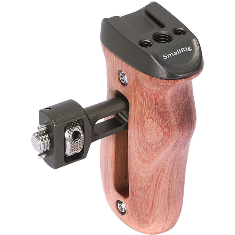 Smallrig Wooden Side Handle With Nato Clamp 2187b B H Photo Video