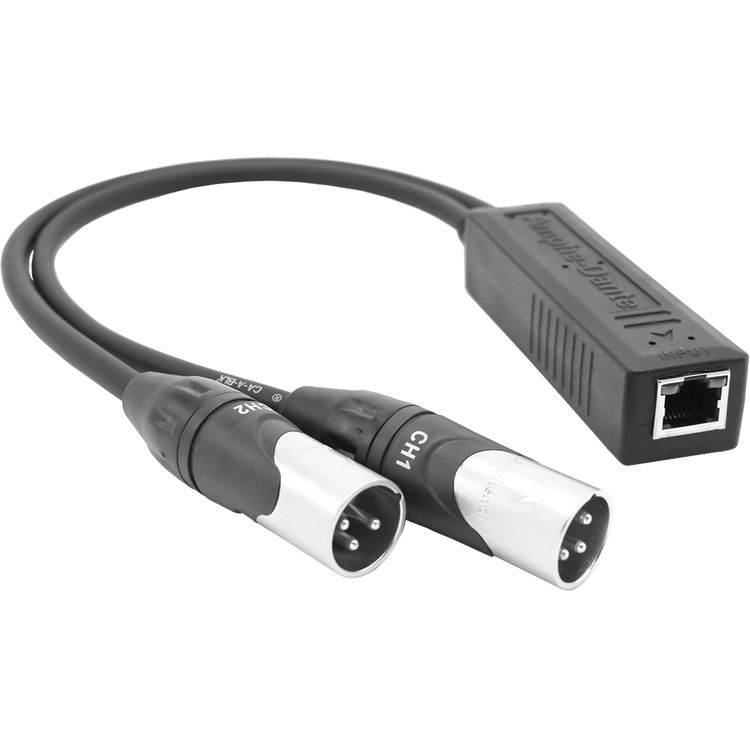Amphenol RJD11120500 AmpheDante Digital to Analog Audio RJ45 to XLR