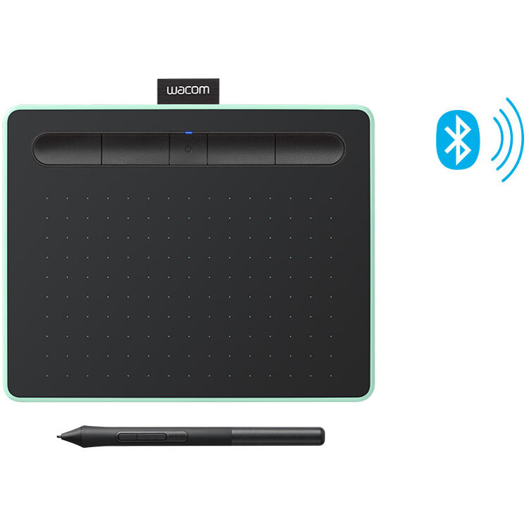 Photo 1 of Wacom Intuos Bluetooth Creative Pen Tablet (Small, Pistachio Green)