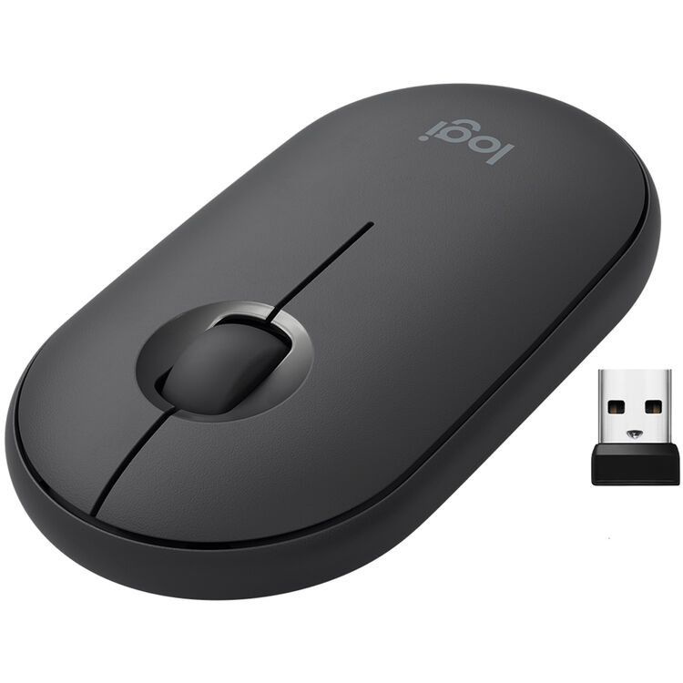 Logitech Pebble I345 Wireless Mouse For Ipad Graphite