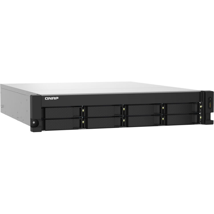 Qnap Qnap 2u 8 Bay Arm Based 2 5g 10g Nas Quad Ts 2pxu 4g Us