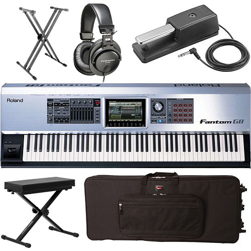 Roland Fantom G8 Key Workstation Value Bundle B H Photo Video