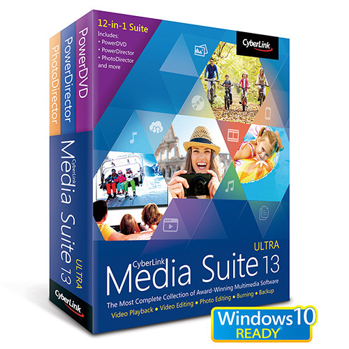 Cyberlink Media Suite 13 Ultra Mes Ed00 Rpu0 00 B H Photo Video