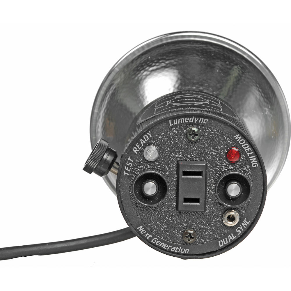 Lumedyne 800w flash head w//modeling light