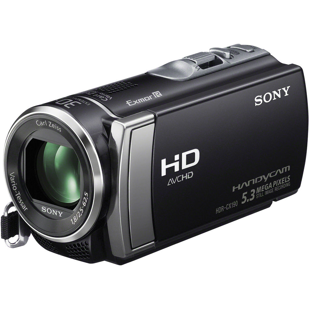 sony handycam hdr-cx190