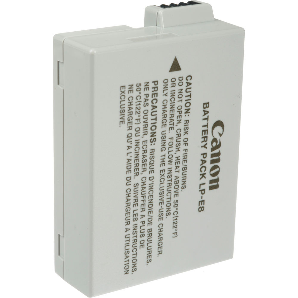 Canon Lp E8 Rechargeable Lithium Ion Battery Pack 4515b002 B H