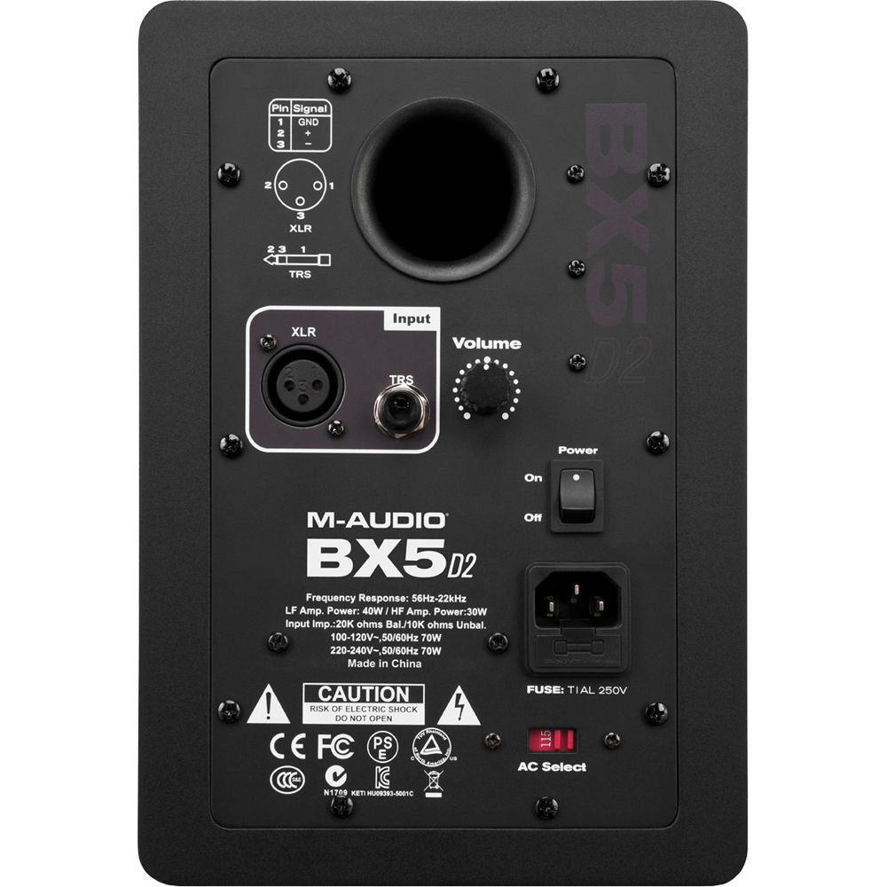 m audio bx5 d2 specs