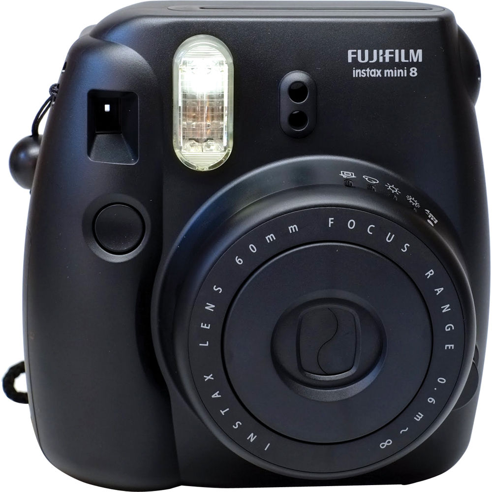 Fujifilm Instax Mini 8 Instant Film Camera Black B H