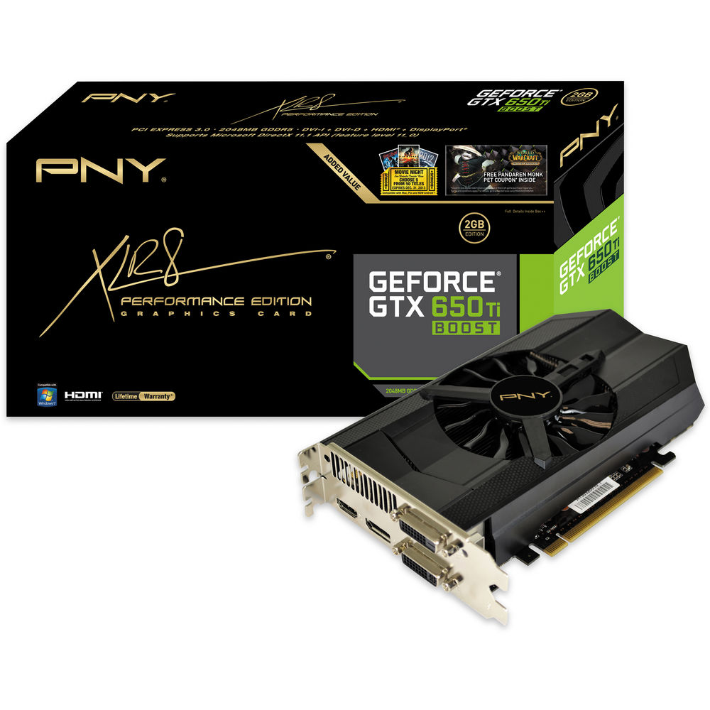 Pny Technologies Geforce Gtx 650 Ti Boost Pcie Vcggtx650tbqxpb