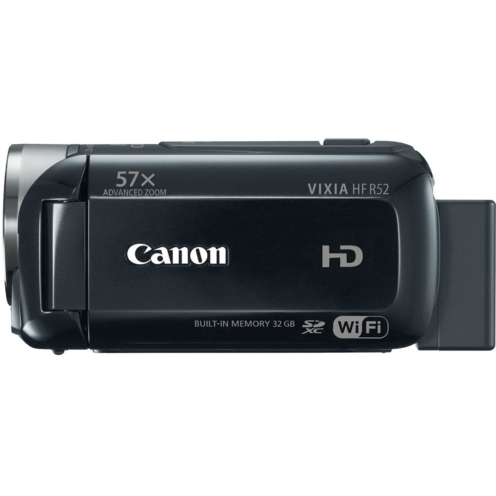 Canon 32gb Vixia Hf R52 Full Hd Camcorder 9173b004 B H Photo