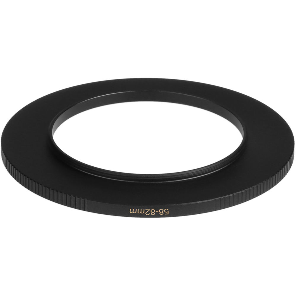 4 Pack Sensei 58mm Lens to 82mm Filter Step-Up Ring