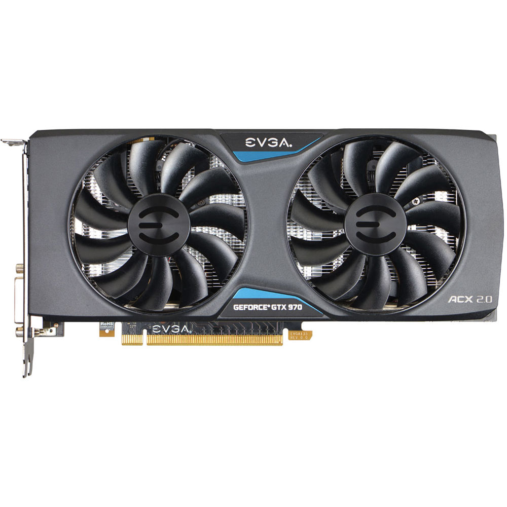 Evga Geforce Gtx 970 Graphics Card 04g P4 2972 Kr B H Photo Video