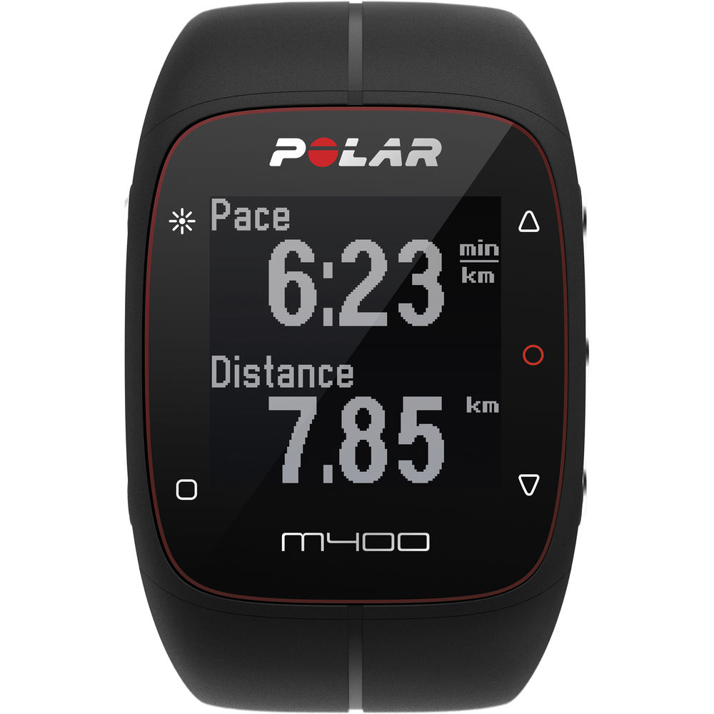 polar m400 display