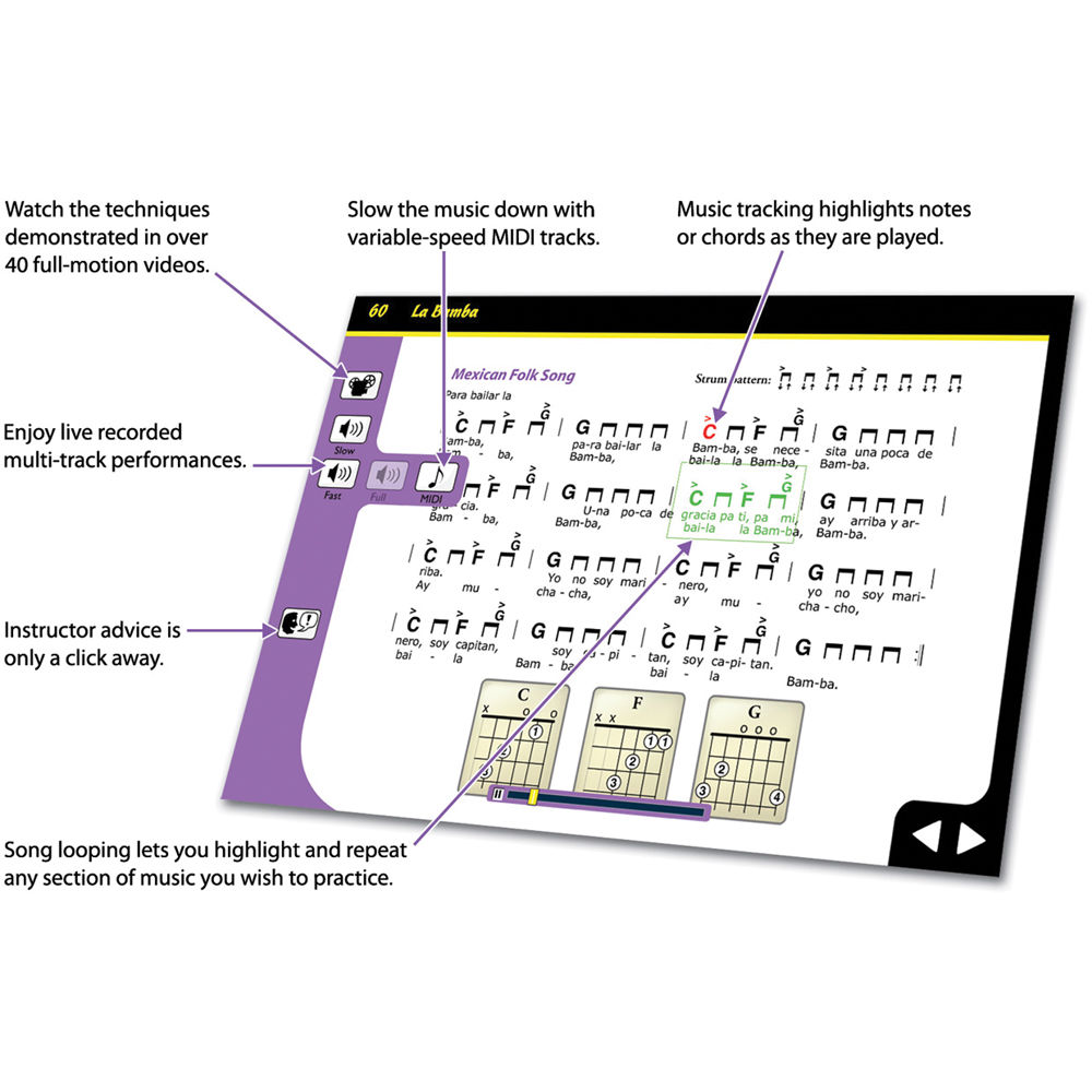 Emedia Music Guitar For Dummies V2 Beginner Guitar Fd12091dlm