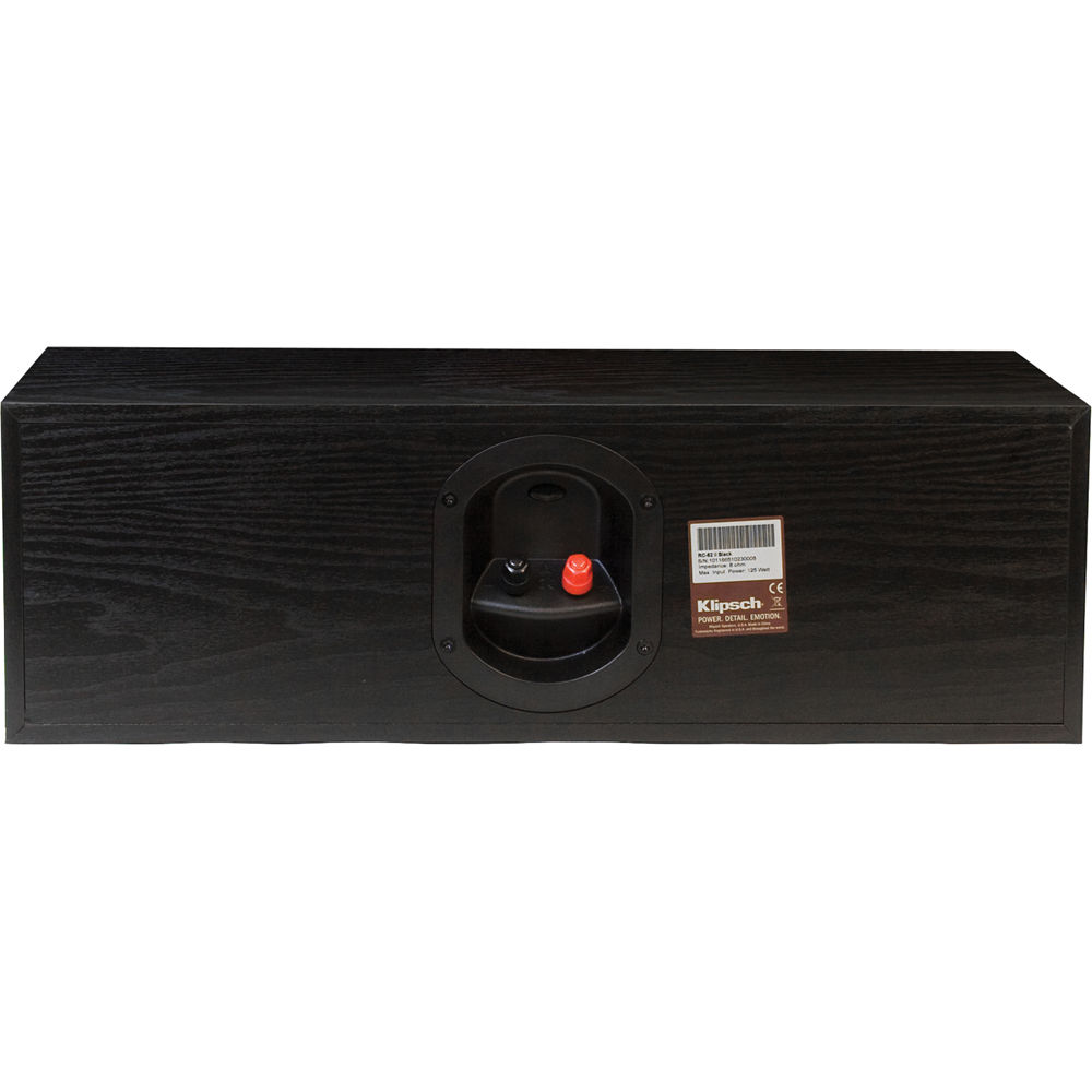 klipsch rc 52 ii center speaker