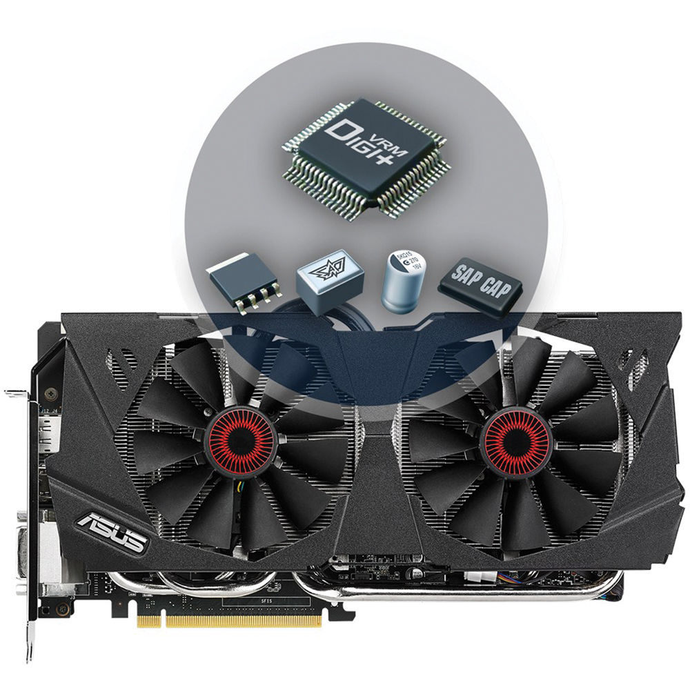 Asus Strix Geforce Gtx 980 Factory Strix Gtx980 Dc2oc 4gd5 B H