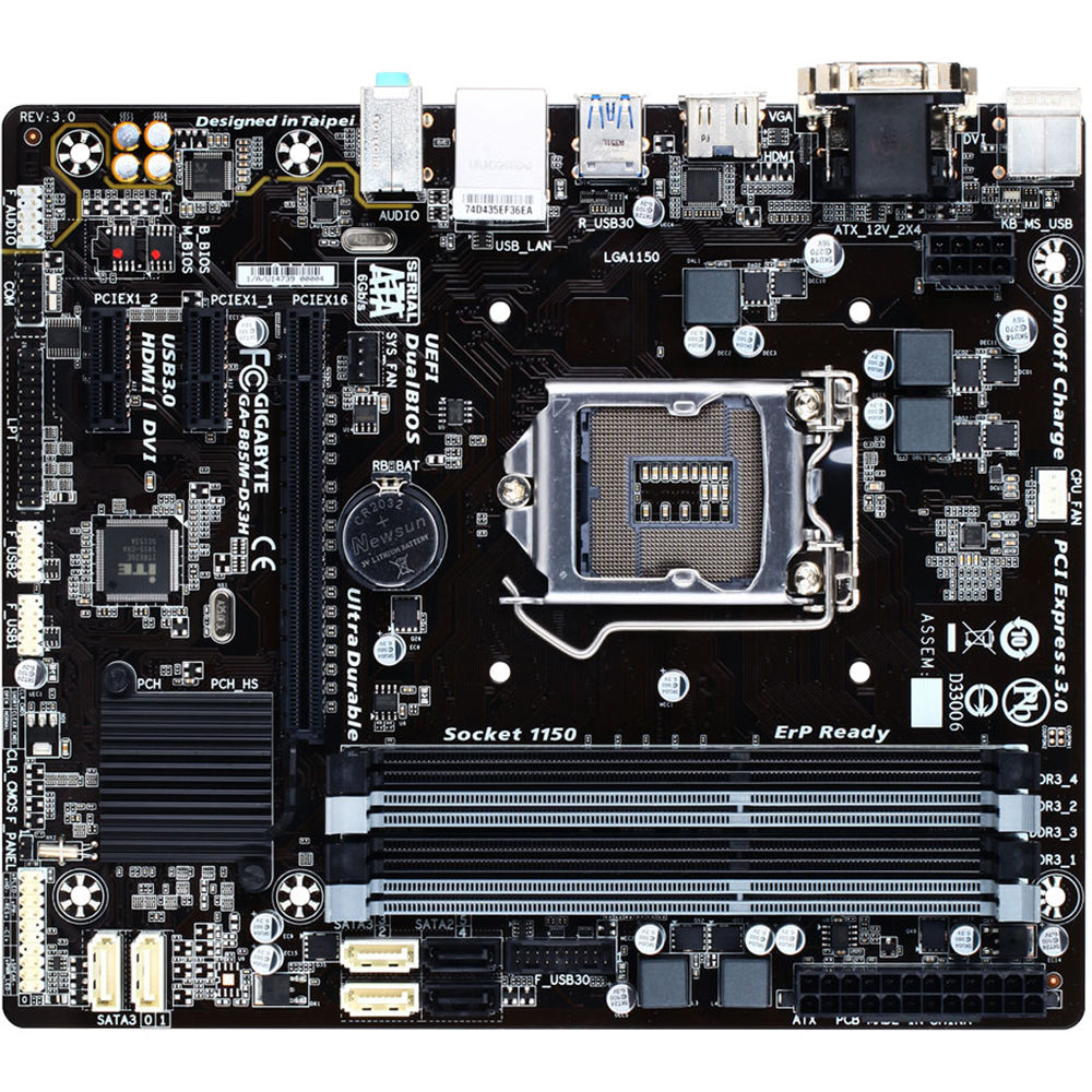 Gigabyte Series 8 Ga B85m Ds3h Motherboard Ga B85m Ds3h A B H
