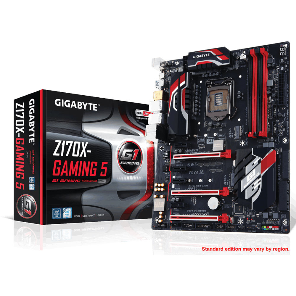 Gigabyte Ga Z170x Gaming 5 Atx Motherboard Ga Z170x Gaming 5 B H