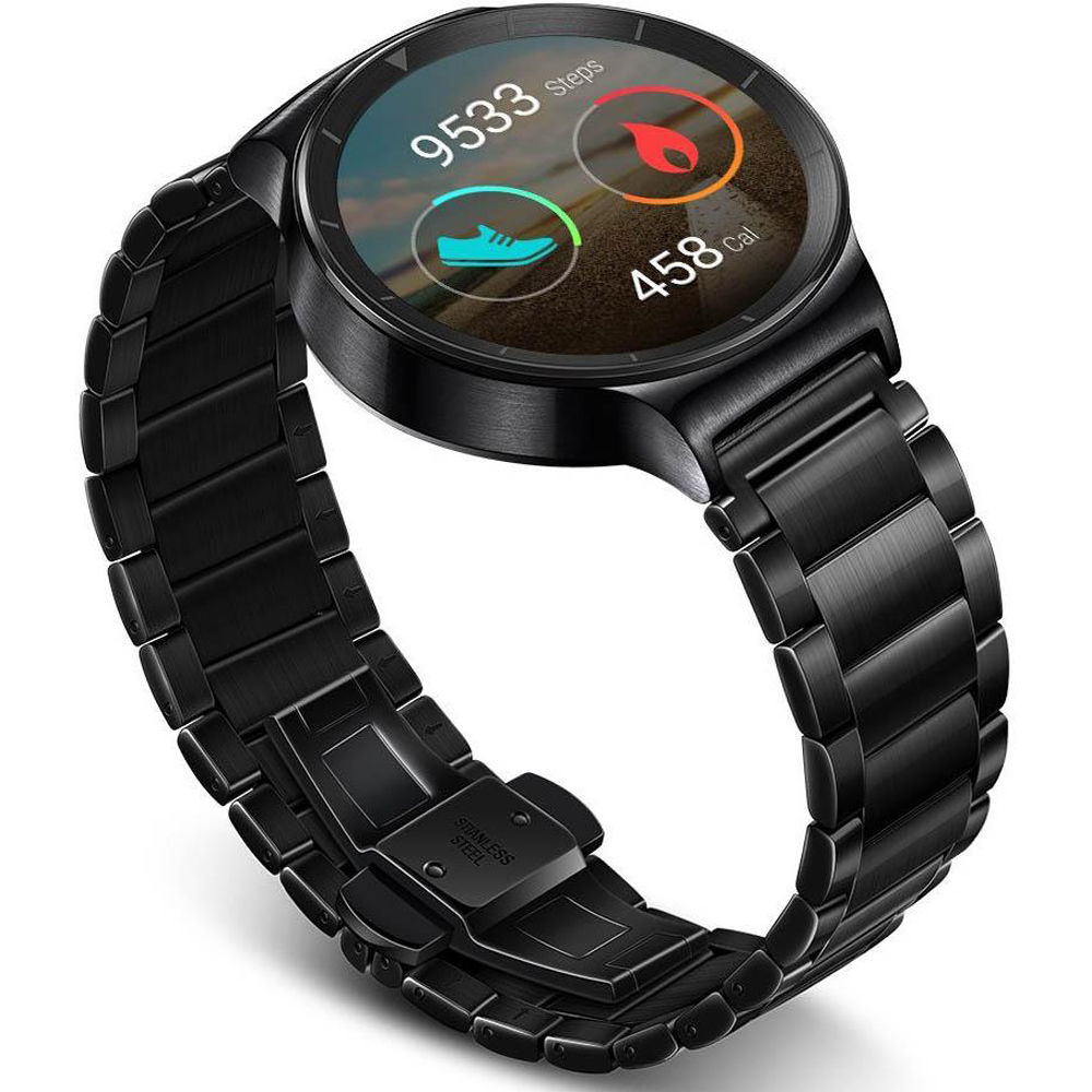 huawei watch black steel