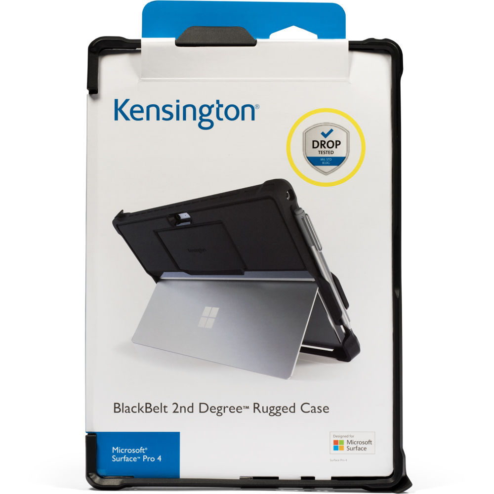Kensington Blackbelt 2nd Degree Rugged Case For Microsoft Surface Pro 6 5th Gen 4 Retail