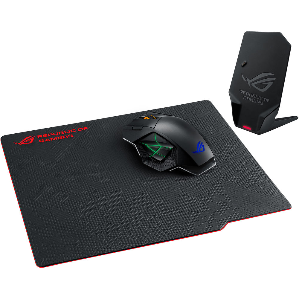 Asus Republic Of Gamers Spatha Wired Wireless Mouse Rog Spatha