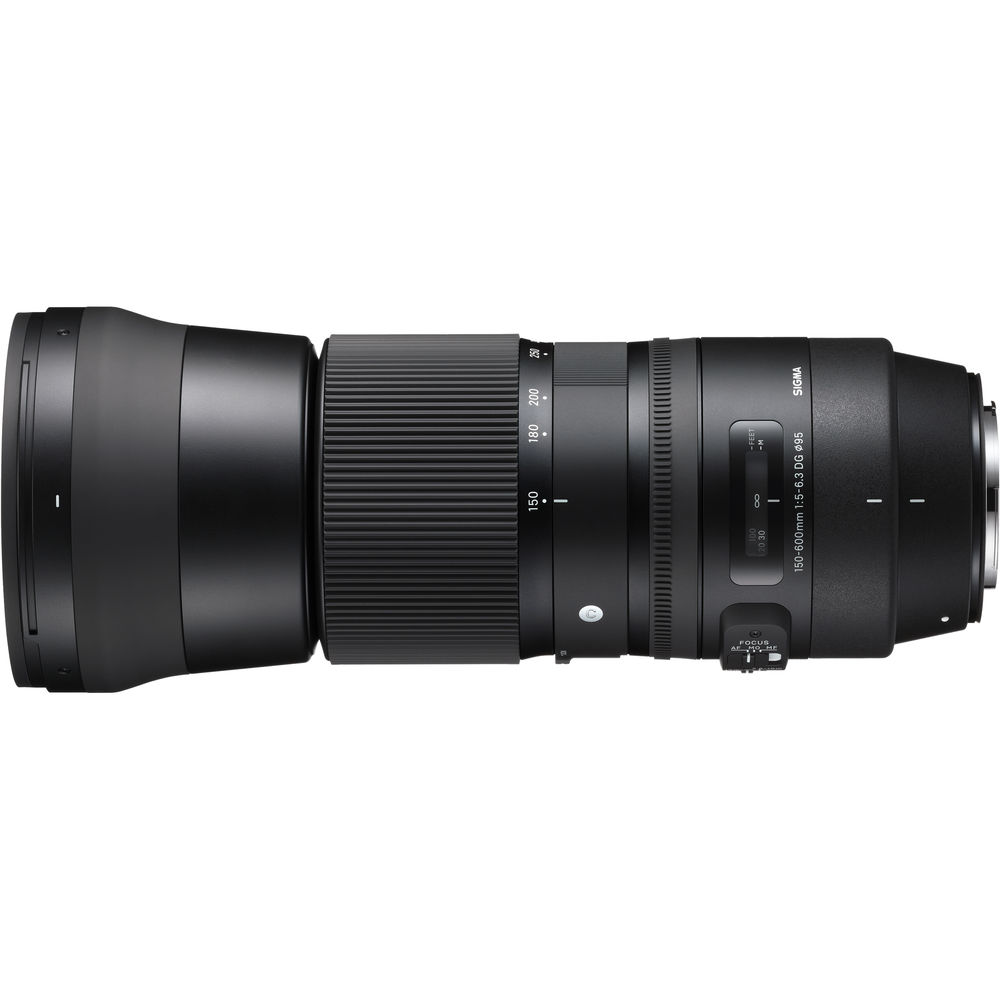Sigma 150 600mm F 5 6 3 Dg Os Hsm Contemporary Lens 745 101 B H