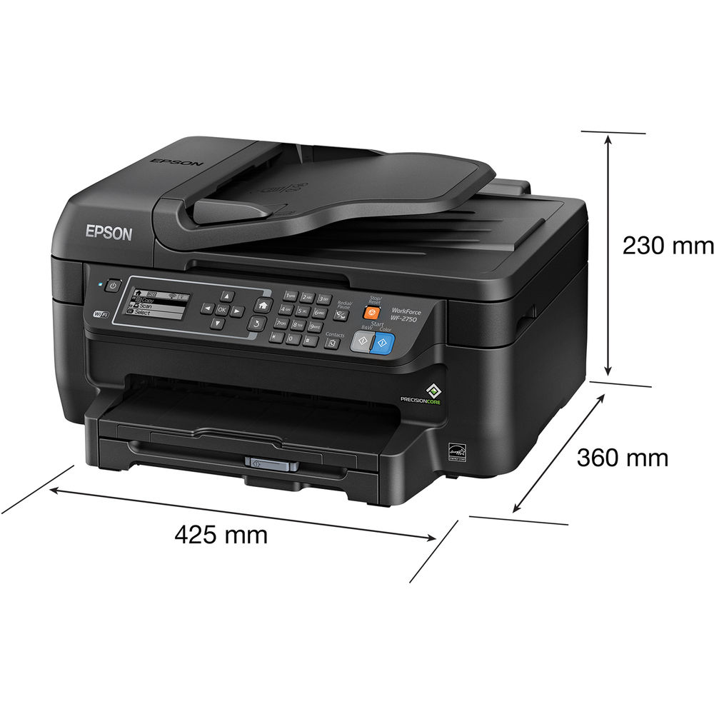 epson wf 2750 double sided printing