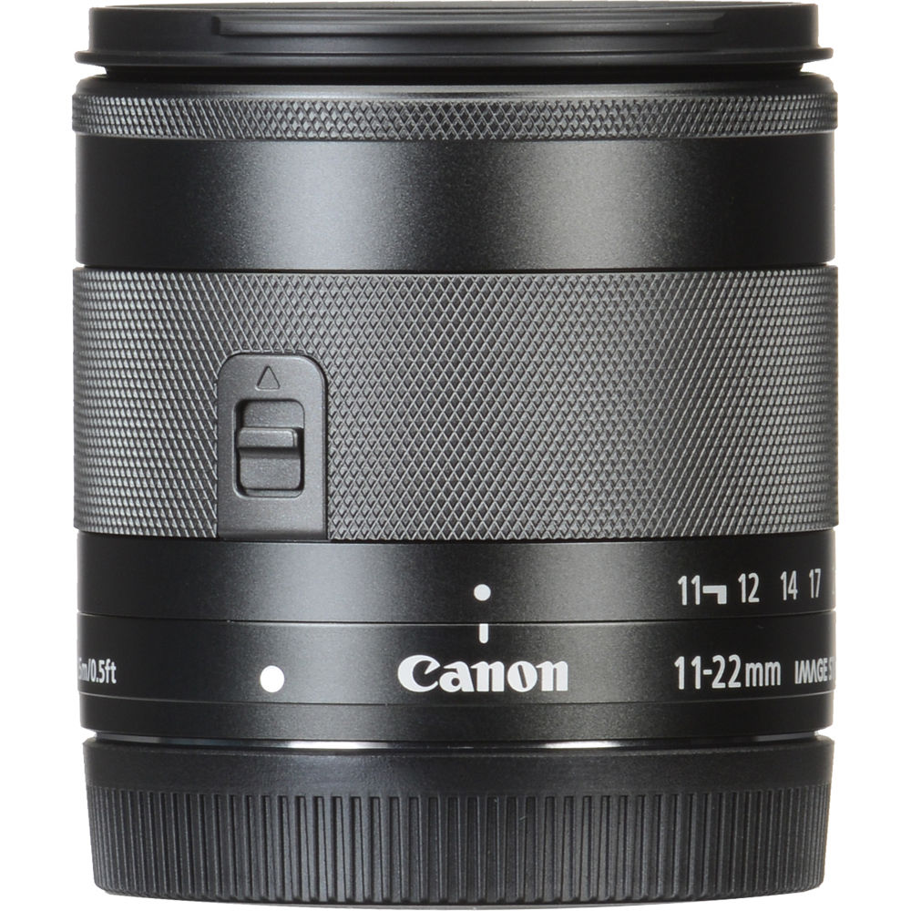 Canon Ef M 11 22mm F 4 5 6 Is Stm Lens 7568b002 B H Photo Video